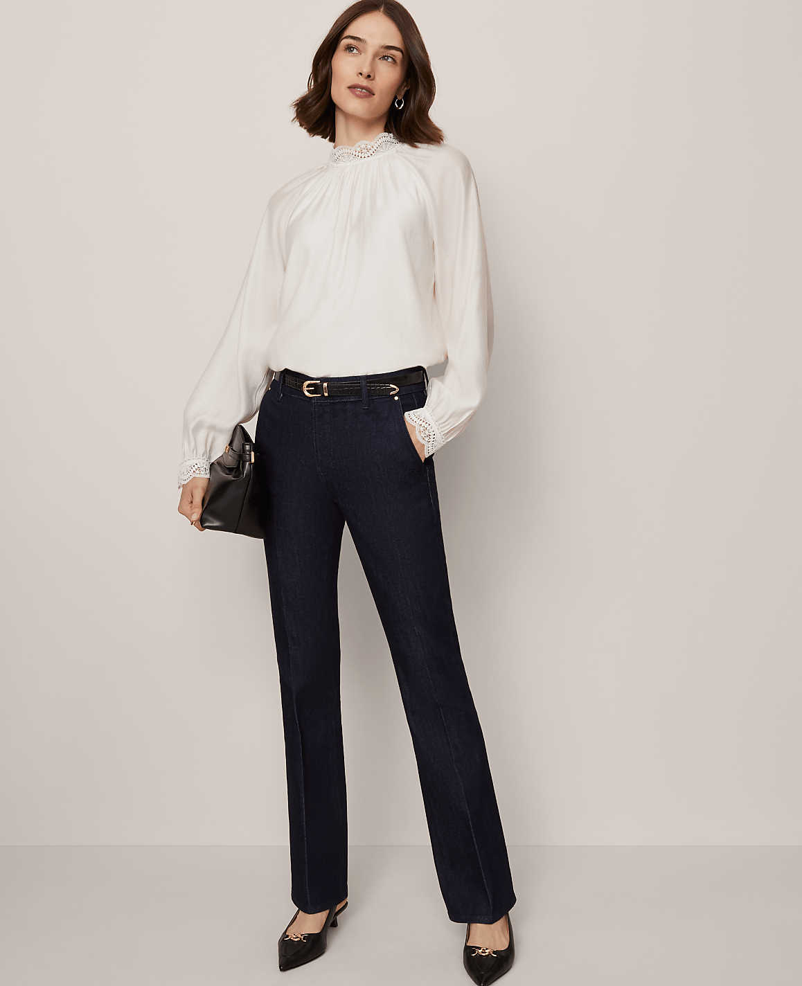 Ann Taylor Classic Rinse Wash The Boot Jean