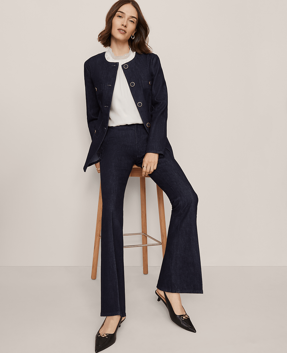 Ann Taylor Classic Rinse Wash The Boot Jean