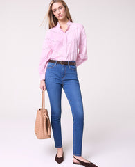 Ann Taylor Classic Mid Wash The Skinny Jean