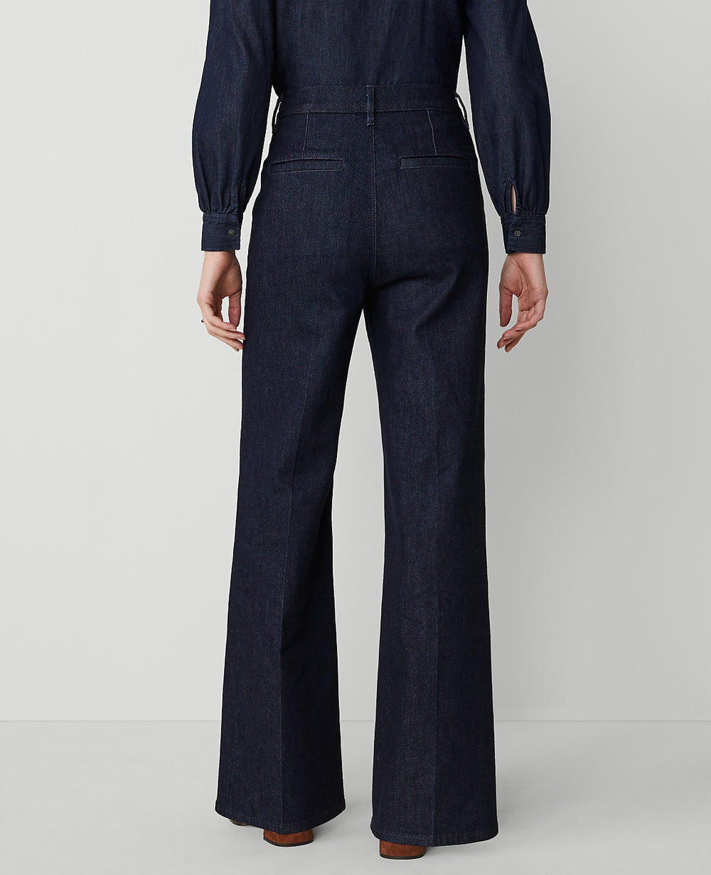 Ann Taylor Classic Rinse Wash The Denim Trouser