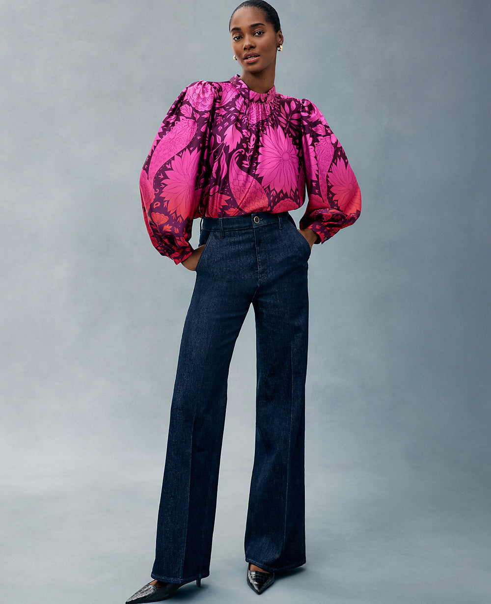 Ann Taylor Classic Rinse Wash The Denim Trouser