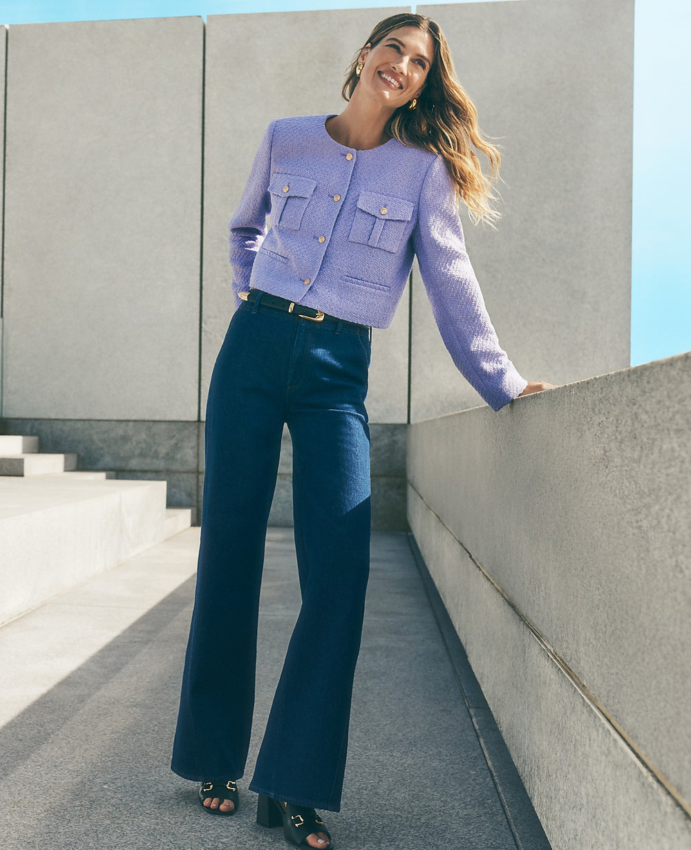 Ann Taylor Classic Rinse Wash The Denim Trouser