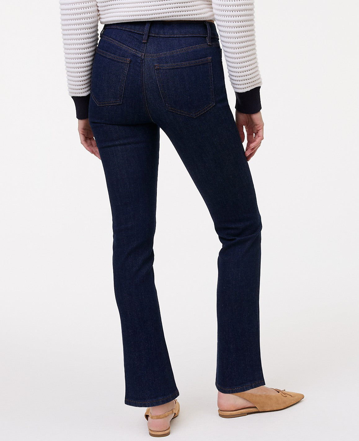 Ann Taylor Classic Rinse Wash The Slim Jean — Curvy Fit