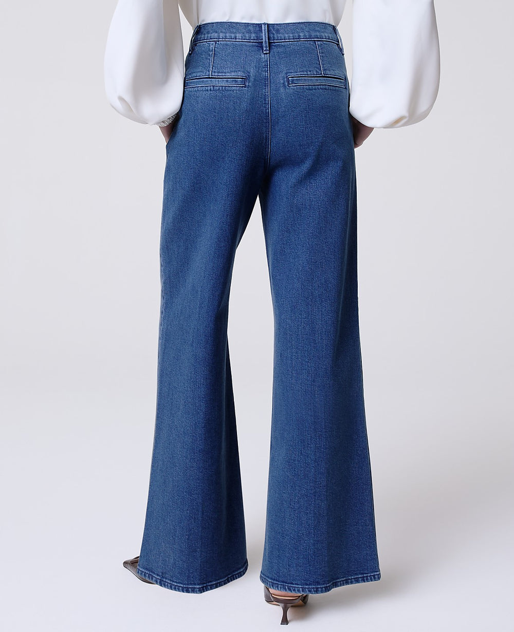 Ann Taylor Dark Wash The Denim Trouser