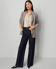 Ann Taylor Classic Rinse Wash The Darted Waist Trouser Jean