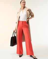 Ann Taylor Cool Sesame Refined Trench Coat