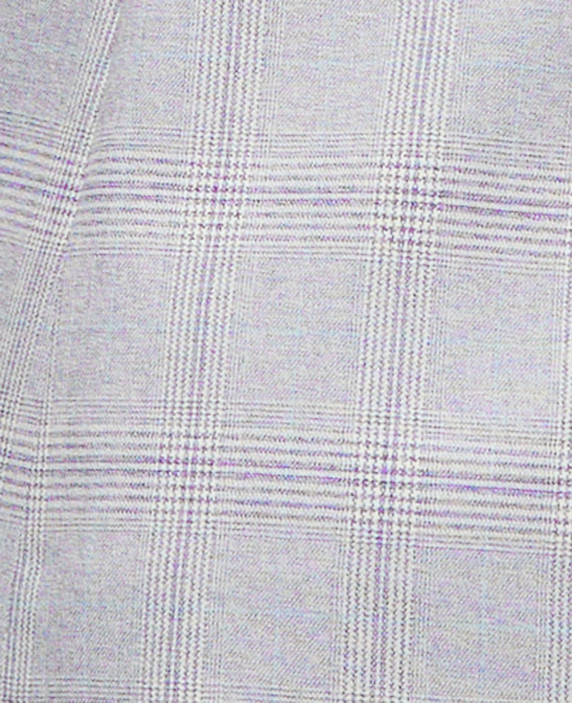 Ann Taylor Blue/White Combo The Long Crew Neck Vest in Plaid
