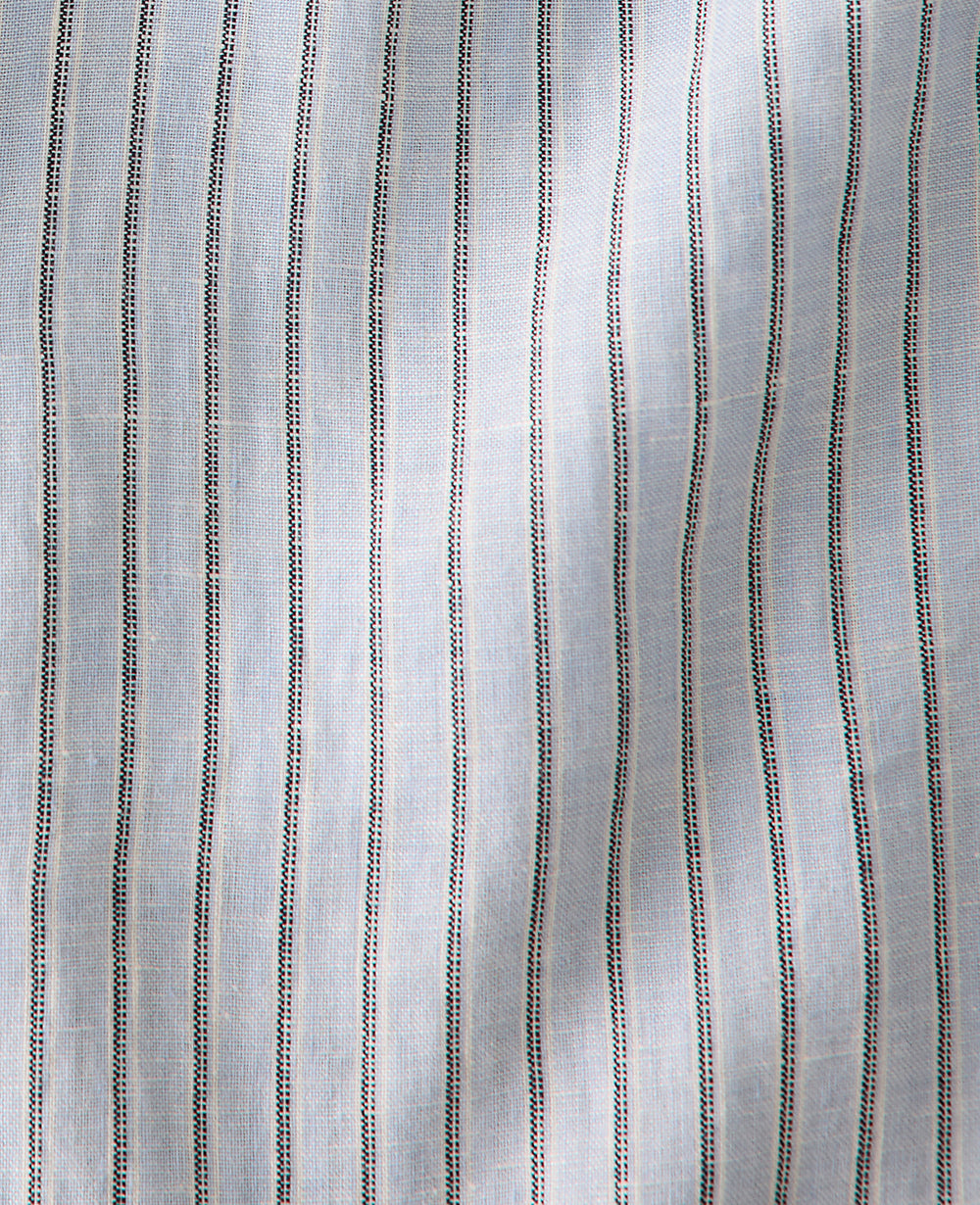 Ann Taylor Ocean Wave Haven Well Within The Daily Shirt in Linen Stripe