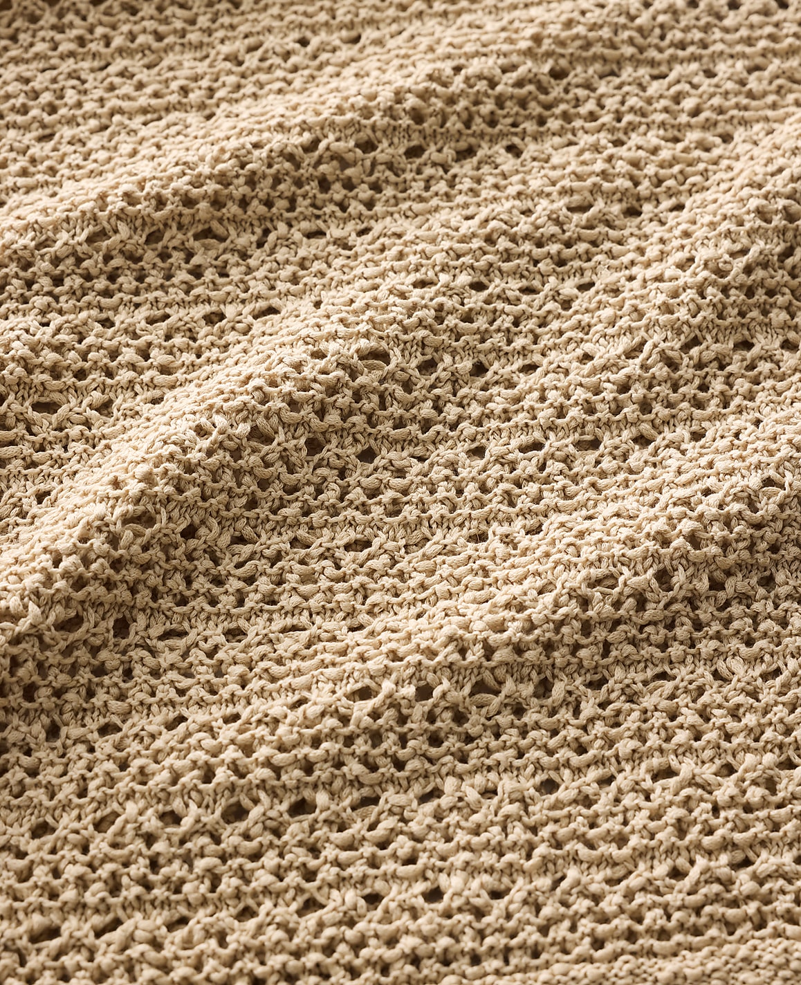 Ann Taylor Farro Haven Well Within Textured Cotton V-Neck Sweater