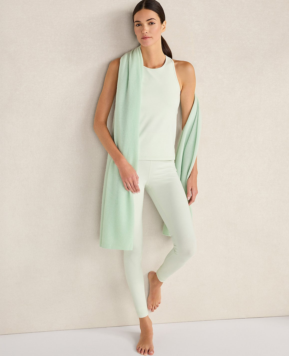 Ann Taylor Trellis Haven Well Within Balance Organic Cotton Leggings