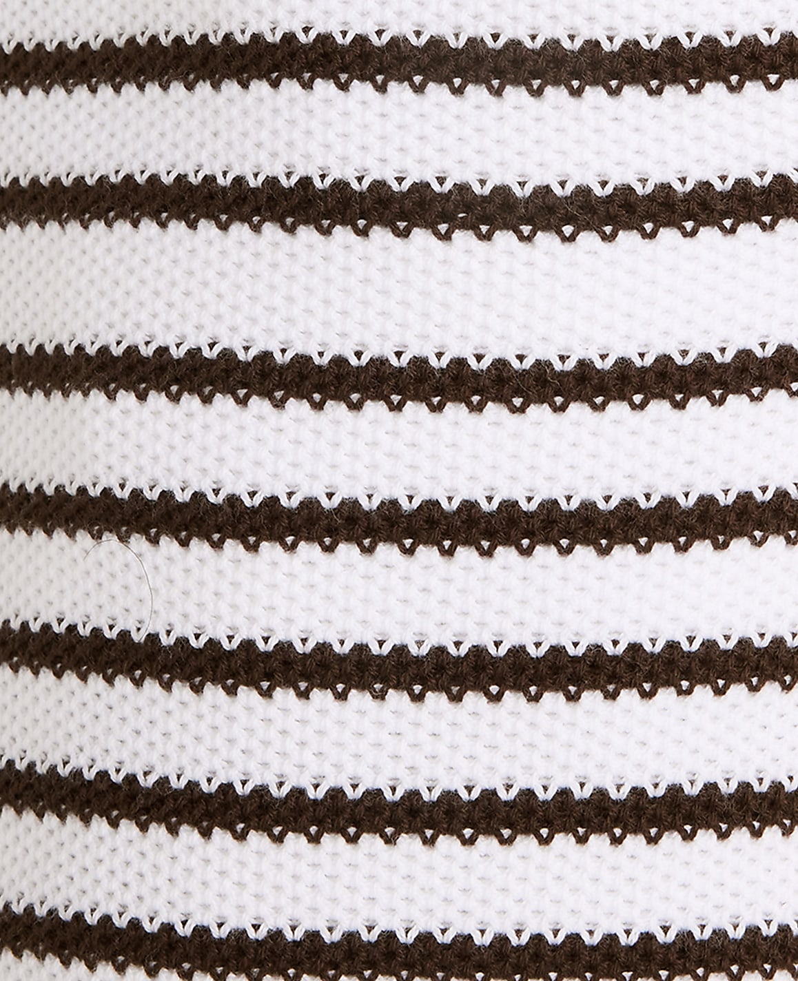 Ann Taylor White Haven Well Within Cotton Stripe Sweater Shorts