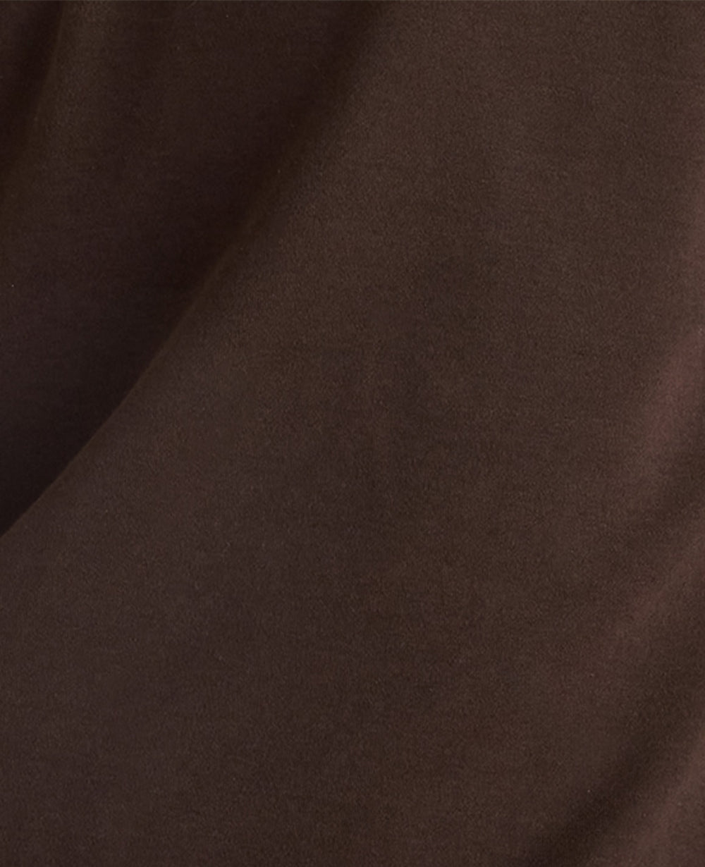 Ann Taylor Coffee Bean Haven Well Within Organic Cotton Interlock Cargo Skirt