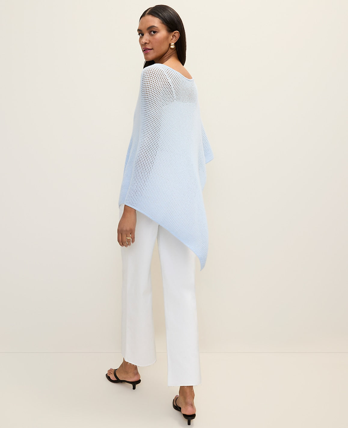 Ann Taylor Coastal Glow Weekend Crochet Poncho