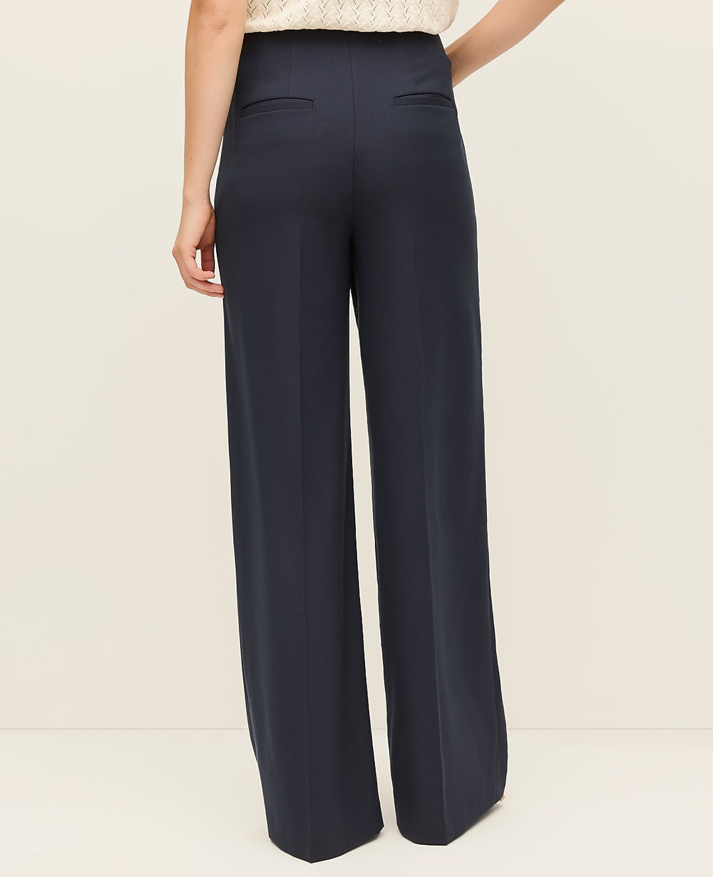Ann Taylor Night Sky The Wide-Leg Sailor Pant