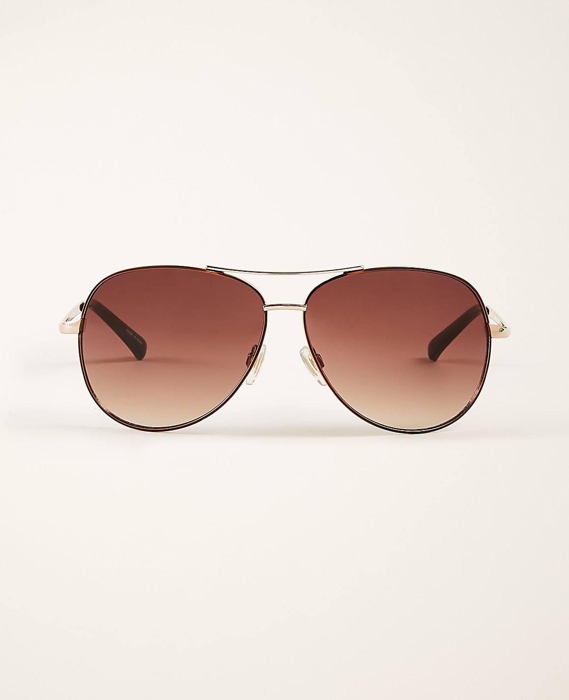 Ann Taylor Gold Aviator Sunglasses