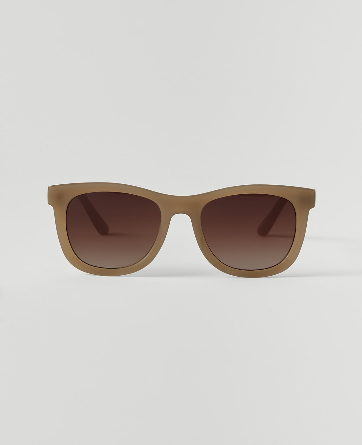 Ann Taylor Light Brown Sugar Rounded Square Sunglasses