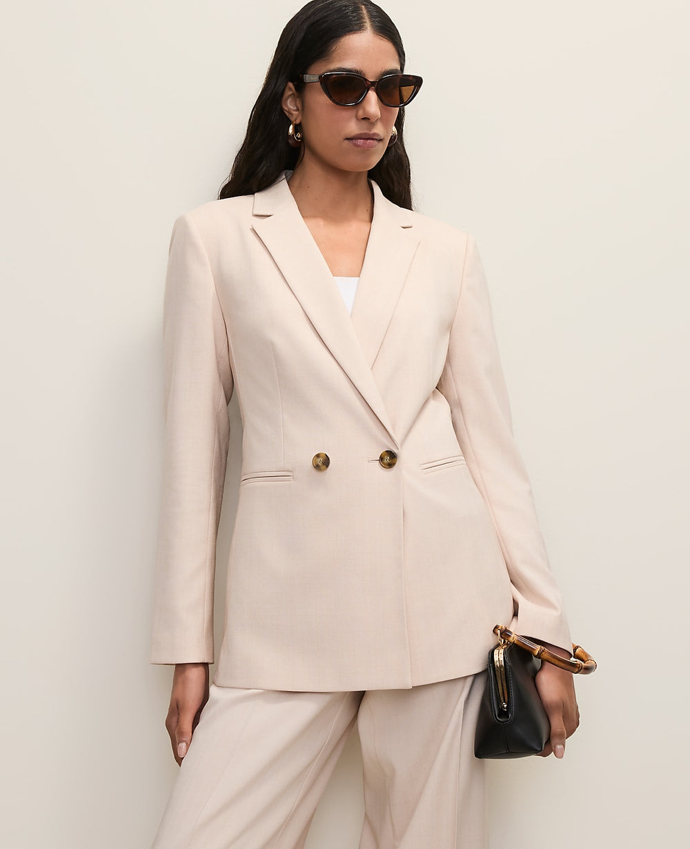 Ann Taylor Almond Slice The Crosby Blazer