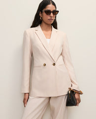 Ann Taylor Almond Slice The Crosby Blazer