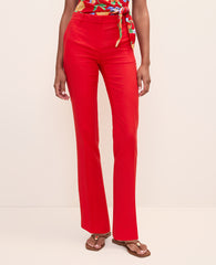 Ann Taylor Bright Cherry The Petite Sophia Pant