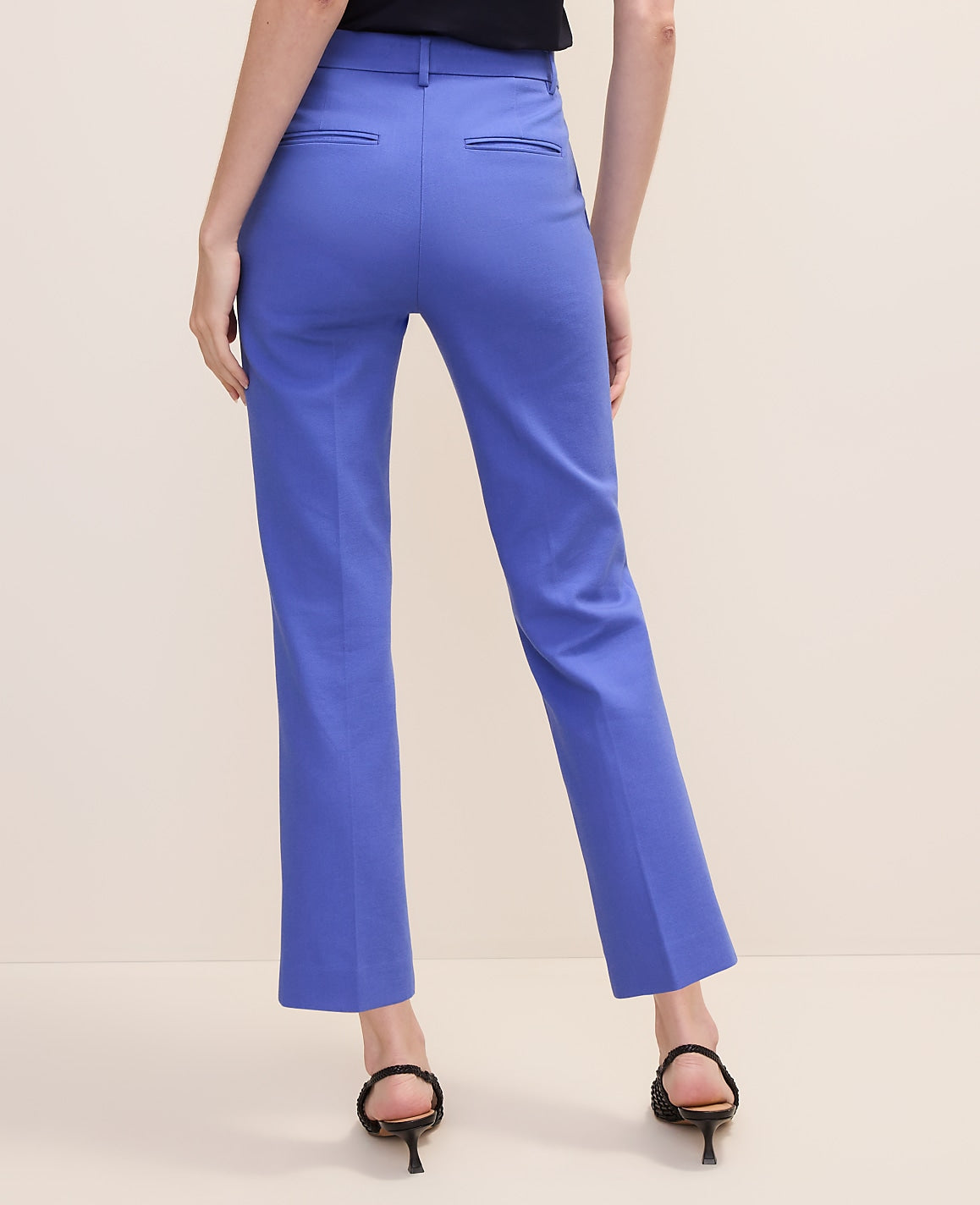 Ann Taylor Dream Blue The Petite Eva Ankle Pant — Curvy Fit
