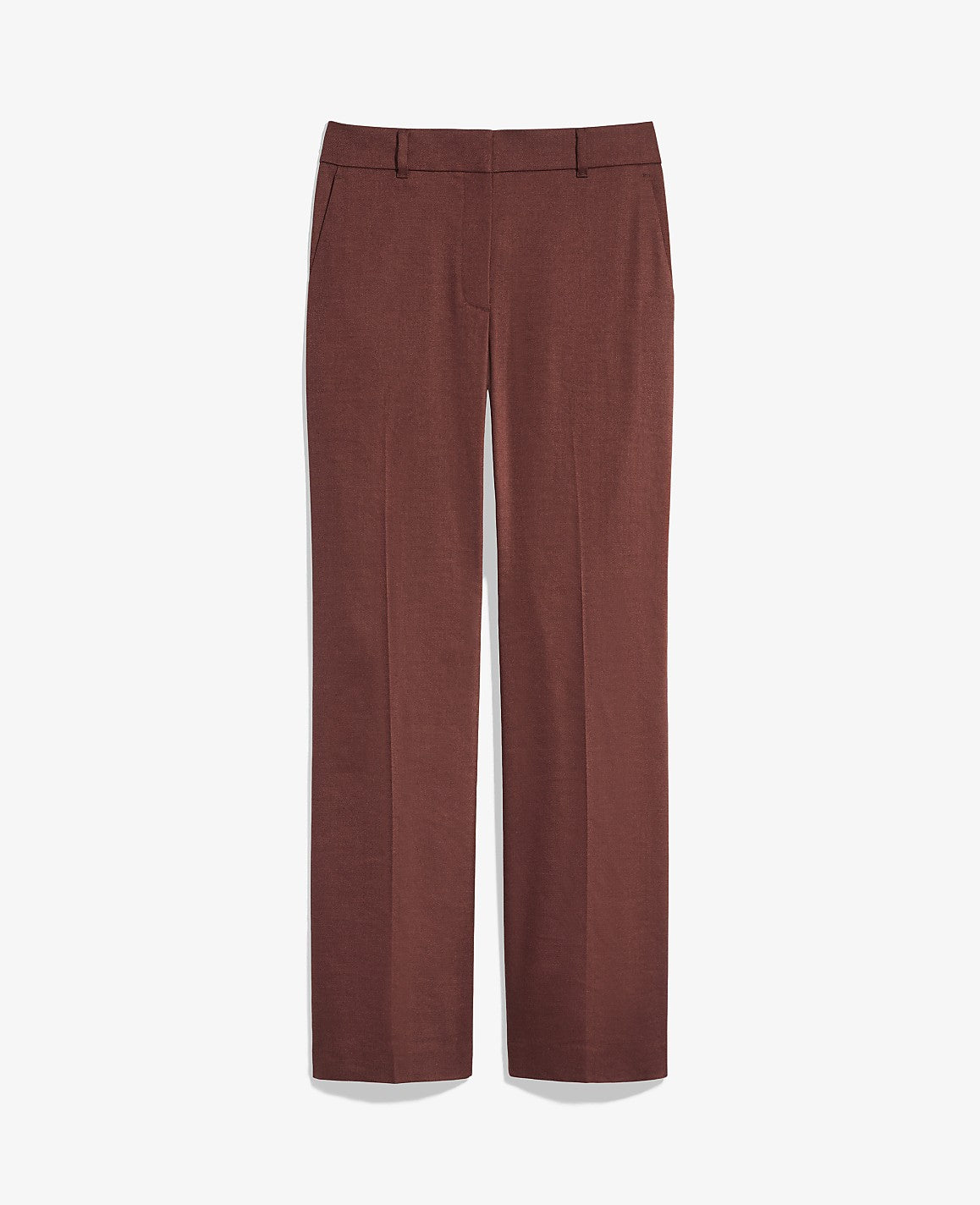 Ann Taylor Rich Walnut The Petite Flare Ankle Pant in Linen Blend