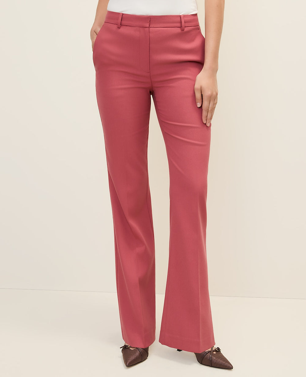 Ann Taylor Rose Clay The Petite High Rise Trouser
