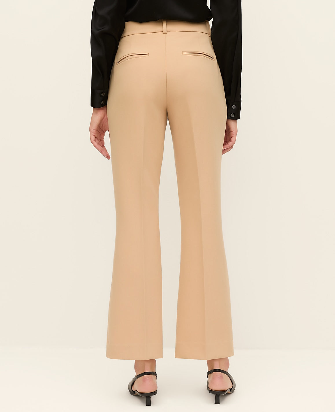 Ann Taylor Cafe Au Lait The Jayne Crop Trouser