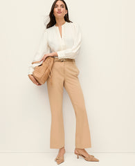Ann Taylor Cafe Au Lait The Jayne Crop Trouser