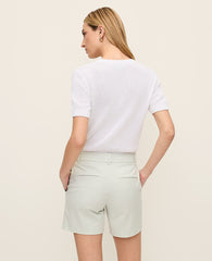 Vinci Leather Pale Aqua The Mid Short