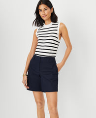 Vinci Leather Atlantic Navy The Mid Short