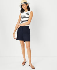Vinci Leather Atlantic Navy The Mid Short