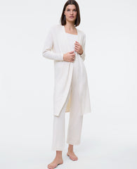 Vinci Leather Light Oak Heather Lounge Duster